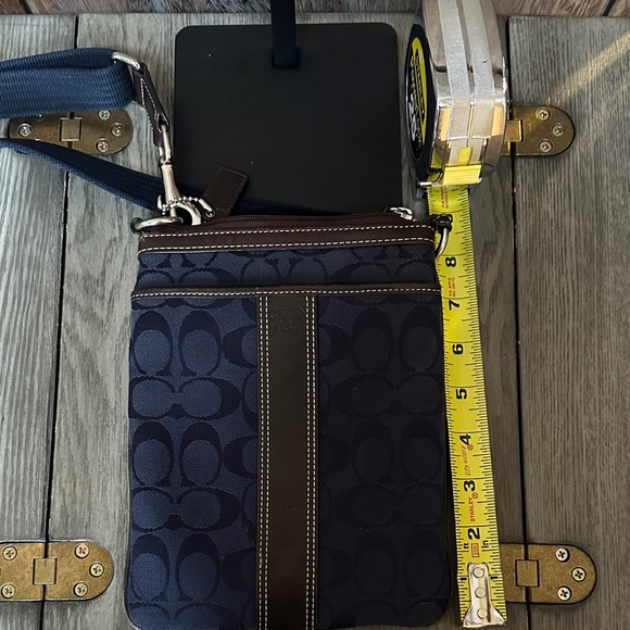 COACH Signature "C" Jacquard Crossbody Bag  with Tag - Picture 12 of 12